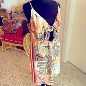 FARM RIO Anthropologie Spaghetti Strap Print Dress! Great condition!